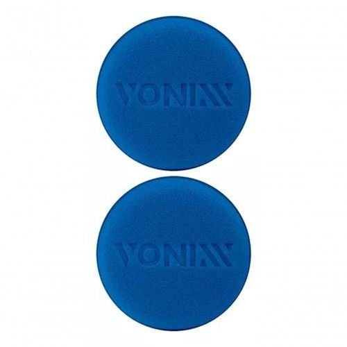 Kit 2 Aplicador Espuma Cera Plastico Polidor Vonixx