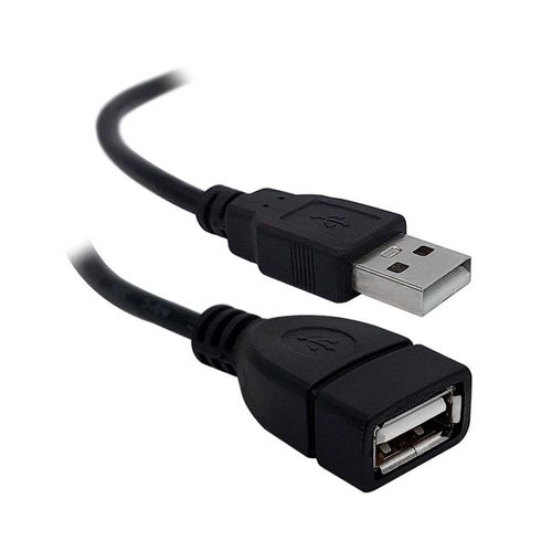 Cabo Extensor Usb 2.0 X-cell, Usb Macho X Usb Fêmea, 5m, Preto - Xc-m-f-5m