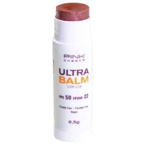 Ultra Balm. Pink Cheeks, Protetor Labial Fpuva22 Be Rose 6,5g