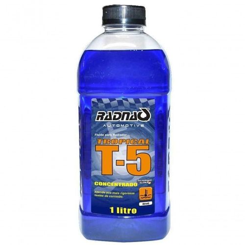 Aditivo Radiador T5 Azul 1lt - Radnaq Sem Variação único