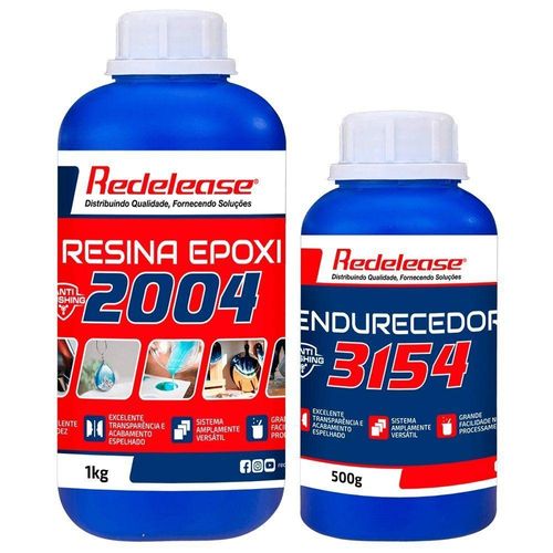 Resina Epoxi 2004 Com 1,5 Kg + Um Pigmento 100gr Bege
