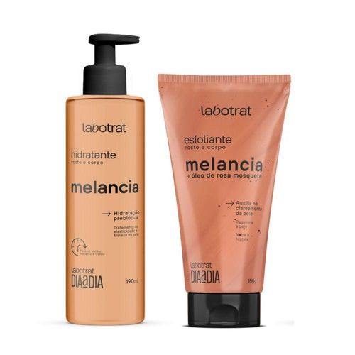 Kit Labotrat Melancia Esfoliante 150g + Hidratante 190g - Alta Qualidade!