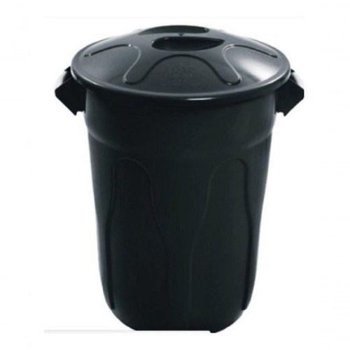 Kit Com 10 Cesto Lixeira Plastico 20L Branco