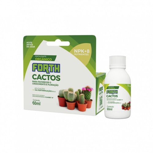 Fertilizante Adubo Liquido Forth Cactos 60ml