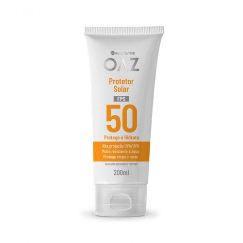 Protetor Solar Fps 50 Eurofarma Oaz Creme 200ml