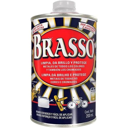 Polidor De Metais Brasso 200ml