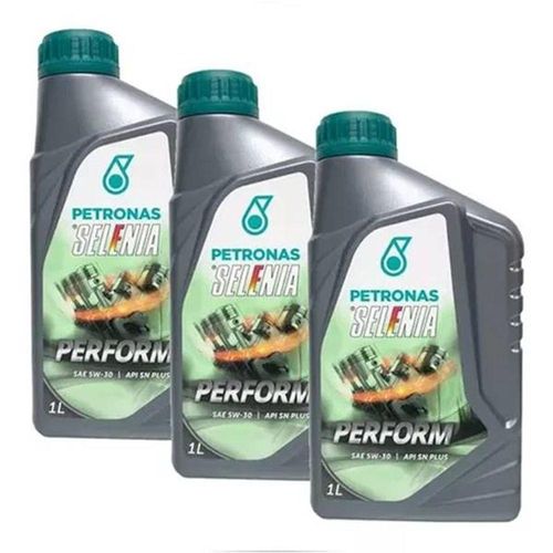 Kit Com 3 Selenia Perform 5w30 Litro - Petronas Premium