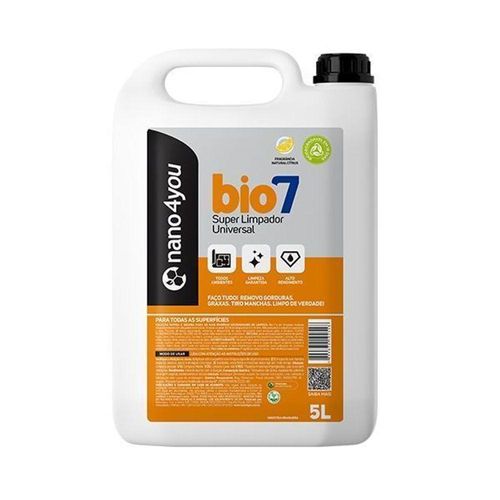 Bio7 Limpador Multiuso Desengordurante 5l
