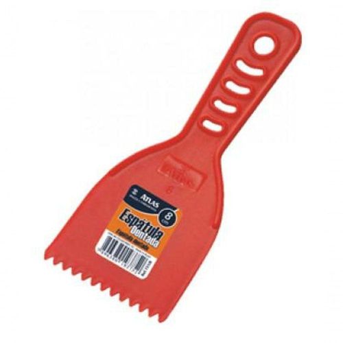Espátula Plástica Dentada 10cm - Atlas