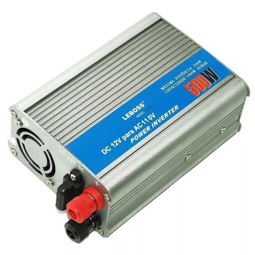 Inversor Conversor 12v para 220v Potência 500w Veicular Transformador Tensão Leboss