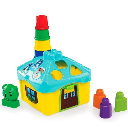 Blocos De Montar - Casinha De Atividades - Dismat