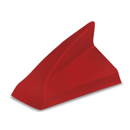 Antena De Teto Tubarão Dianteira Traseiro Universal Shark Vermelho