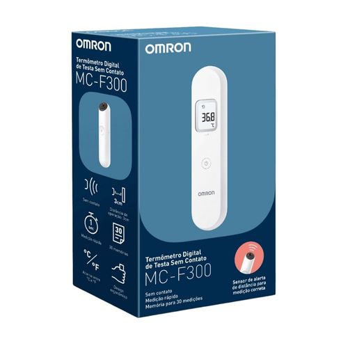 Termômetro Digital MC-F300 Testa Omron 1 Unidade