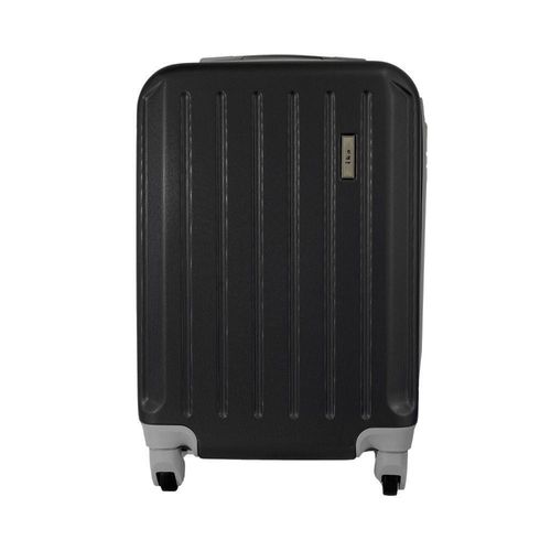Mala de Viagem Media em Abs Ika Scorpion Cadeado Integrado - Preta, M