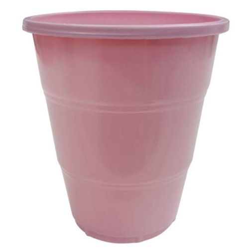 Copo Plástico Happy Line 210ml Rosa Bebê - 8 Un