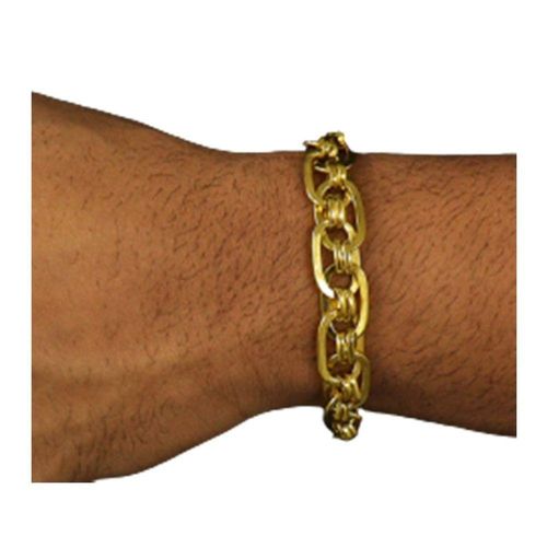 Pulseira 10mm Imperador Moeda Antiga De Ostentaçao