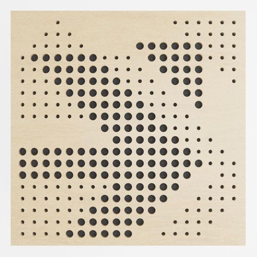 Painel Acústico Absorvedor Decorativo 60x60mm Maestra Carvalho