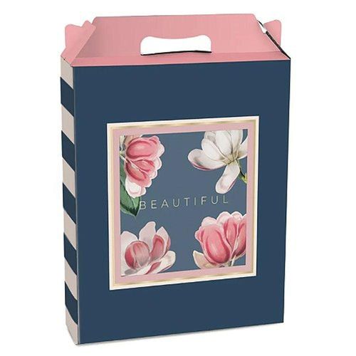 Kit Caixa Maleta Retangular Vertical Pretty Magnolia P 15x6x18cm - 10 Un