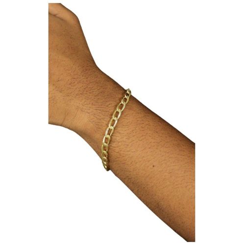 Pulseira 5mm Longuinho De Moeda Antiga Nao Enferruja