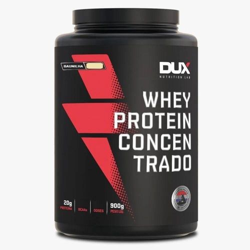 Whey Protein Dux Nutrition Concentrado Pote 900g Baunilha