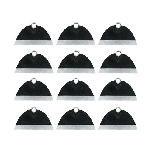 Kit Enxada Com 12 Peças Mocha 1,5 Libras Sem Cabo - Cor: Preto