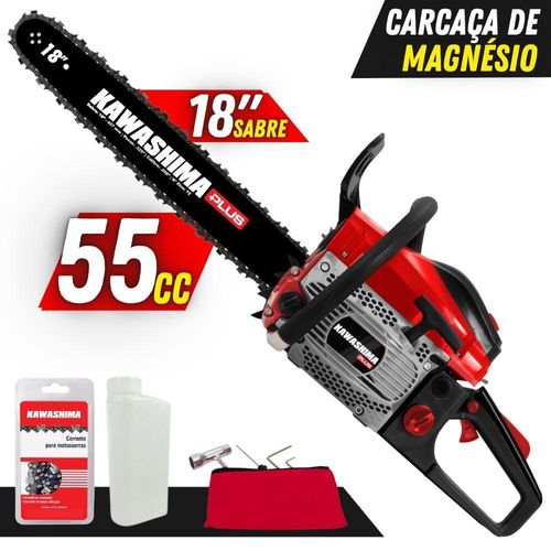 Motosserra Kawashima Kcs 550-p à Gasolina 54,6cc 2t Robusto