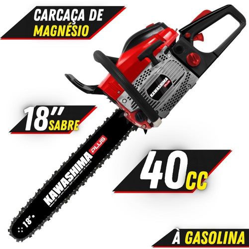 Motosserra Kcs 500P À Gasolina 49,3Cc 2T C/ Corrente 72 Elos