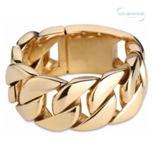 Pulseira Masculinha 18k Banhada Excelente Qualidade