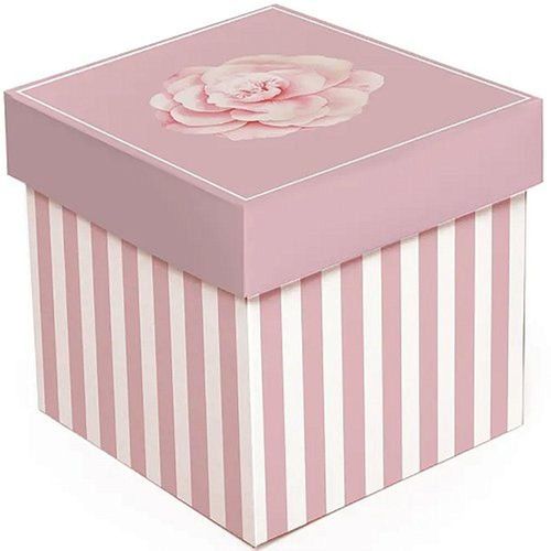 Kit Caixa Cubo Camélia Gg 19x19x19cm - 10 Un