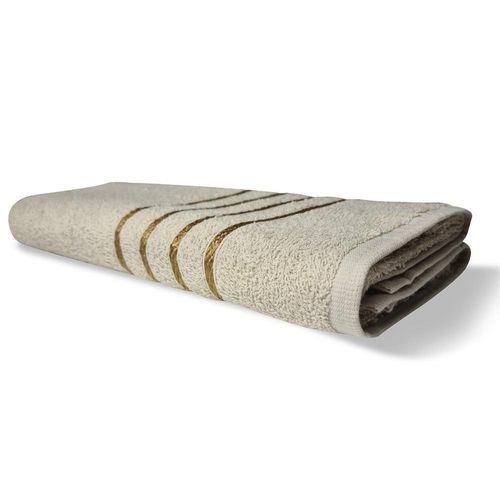 Toalha De Banho Grande Verona 230g-m² 100% Algodão 70x125cm Bege