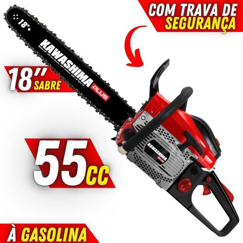 Motosserra Kcs 550p à Gasolina 54,6cc 2 Tempos Com Sabre 18"
