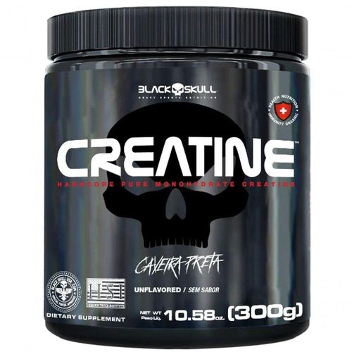 Creatina Black Skull Pote 300g