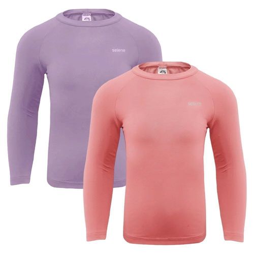 Kit 2 Camisas Térmicas Selene Proteção UV50+ Infantl