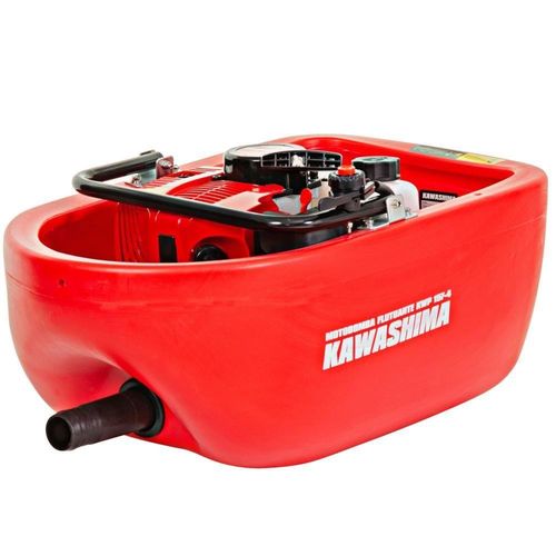Motobomba Flutuante Kawashima Kwp15F4 43Cc Para Bombear Água