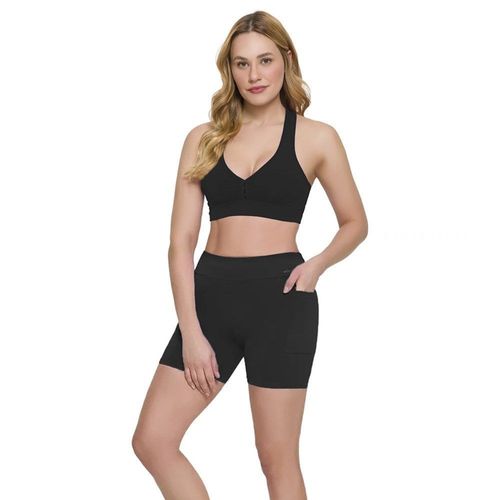 Conjunto Selene Top + Short Fitness Feminino