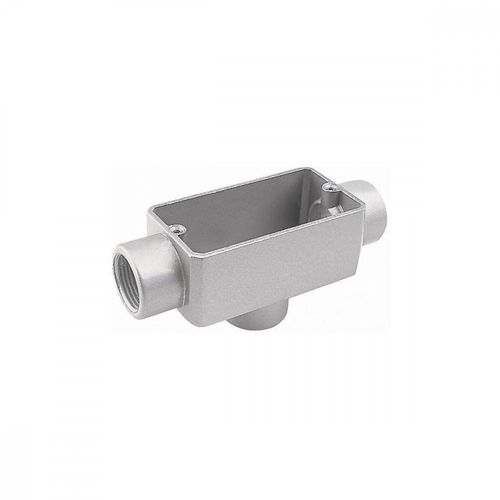 Condulete Fixo 1" Tipo "tb" - Sem Tampa - Rosca Bsp - Com Pintura Eletrostática A Pó