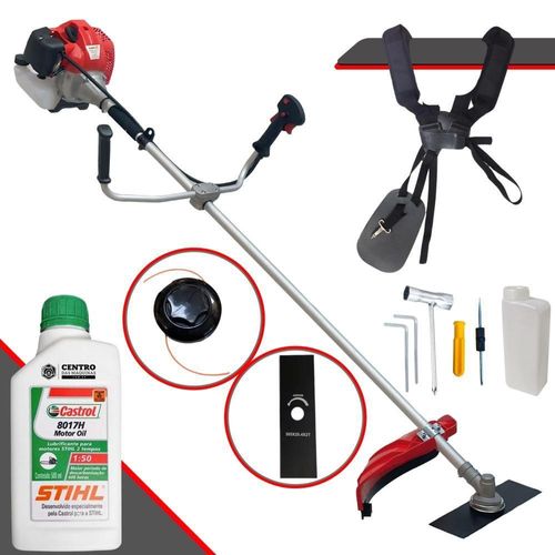 Roçadeira  CG520P TB Anmax 52CC + Óleo Stihl 2T