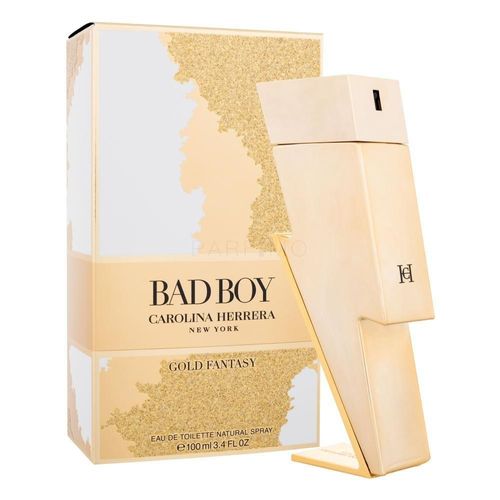 Perfume Carolina Herrera Bad Boy Gold Fantasy - Eau De Toilette - 100 Ml Volume Da Unidade 100 Ml