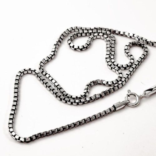 Corrente Veneziana 1,9mm Prata De Bali 925 60cm