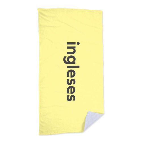Toalha De Praia – Ingleses Amarelo