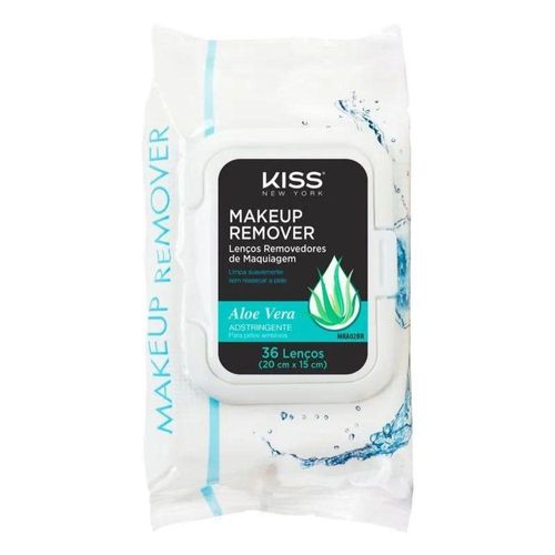 Kiss Ny Lenço Demaquilante Aloe Vera