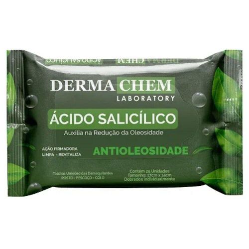 Dermachem Lenço Demaquilante Antioleosidade 25und 6080