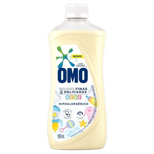 Lava Roupas Omo Roupas Finas E Delicadas Bebê 900ml