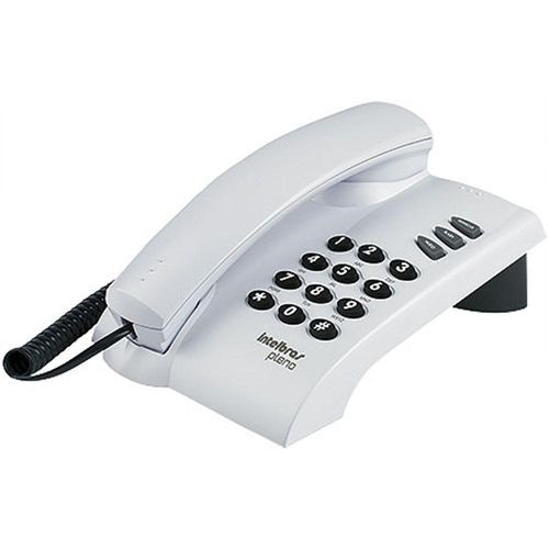 Telefone Pleno C/ Fio Cinza Sem Chave 4080055
