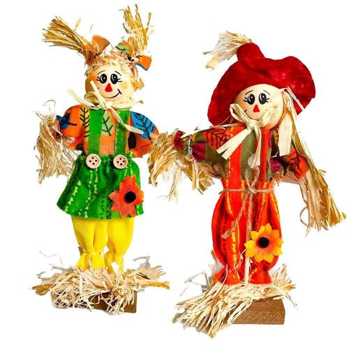 Espantalho Festa Junina Decorativo De Mesa - 25cm X 10cm