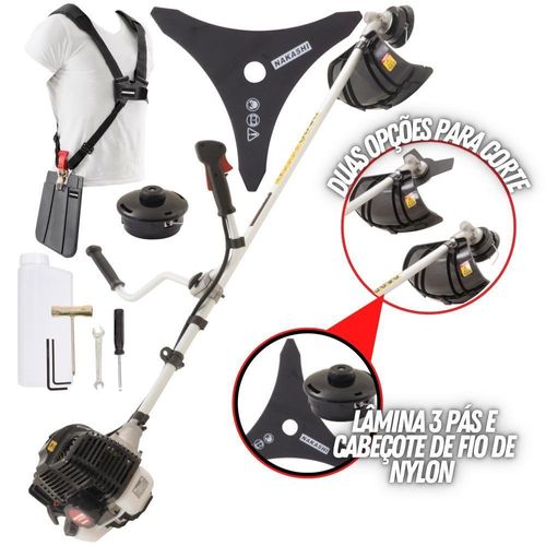 Roçadeira  Kawashima Kw52-le à Gasolina 52cc 2t