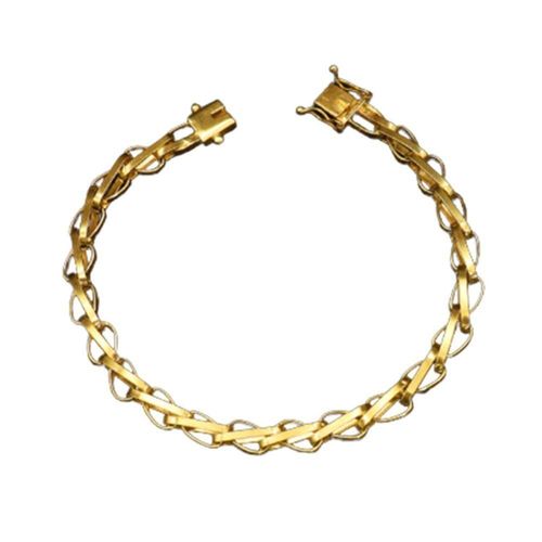 Pulseira 8mm Tijolinho Balao Moeda Antiga Balaum