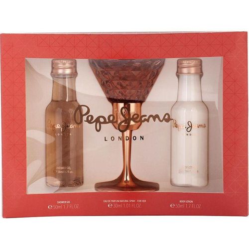 Perfume Feminino Pepe Jeans London Edp Spray 30ml &loção Corporal 50 Gel Banho