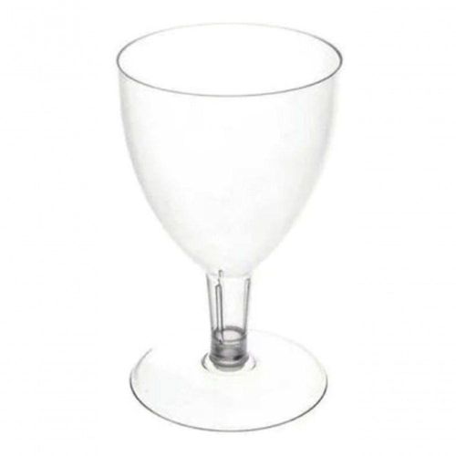 Taça De Vinho Pit 170 Cristal 170ml Plastilânia - 50 Unidade Cor:incolor