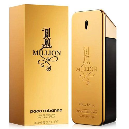 Perfume Paco Rabanne 1 Million - Eau De Toilette - Masculino Volume Da Unidade 100 Ml